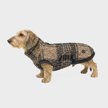 Cloud7 Gotland, Gravhund // Varm og blød hundesweater (tartan)