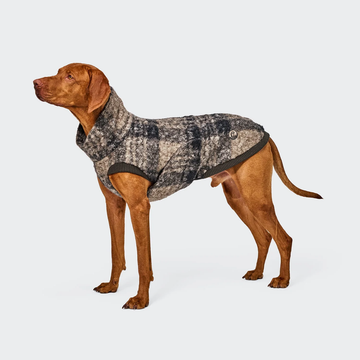 Cloud7 Gotland // Varm og blød hundesweater i bouclé (tartan)
