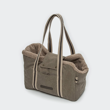 Cloud7 Lucca // Eksklusiv og komfortabel hundetaske (canvas sand)