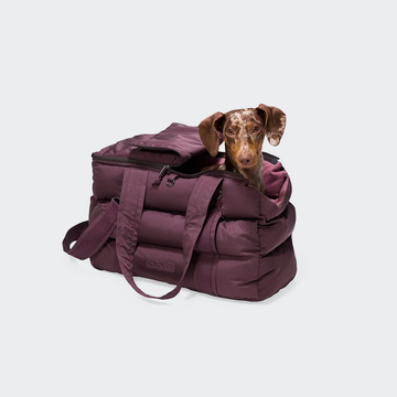 Cloud7 Montreal 2.0 // Vandafvisende og letvægts hundetaske (aubergine)