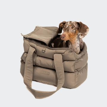 Cloud7 Montreal // Wasserabweisende und leichte Hundetasche (Sandbraun)