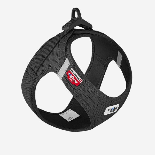 Curli Air Mesh // Step-In-Geschirr aus Air Mesh (schwarz)