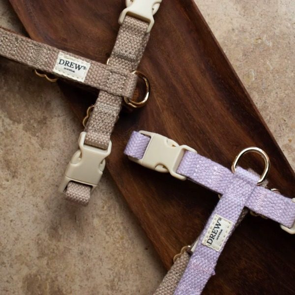 Drew's Dogwear Cortado // Verstellbares Y-Geschirr (braun/beige)
