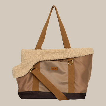 Drew's Dogwear Aspen // Hundetasche mit Teddyfutter