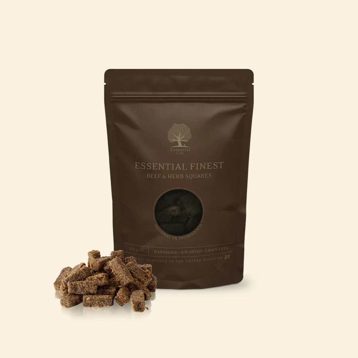 Essential Finest // Große und weiche Luxus-Leckerlis (Rindfleisch &amp; Kräuter)