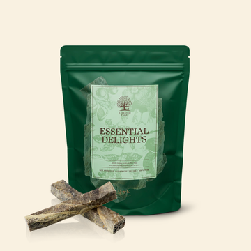 Essential Cod Fish Delights // 100% tørret torskeskind (175g.)