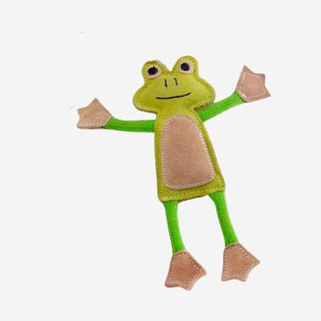 Francois Le Frog // Hundespielzeug für kleine Hunde und Welpen (Frosch)