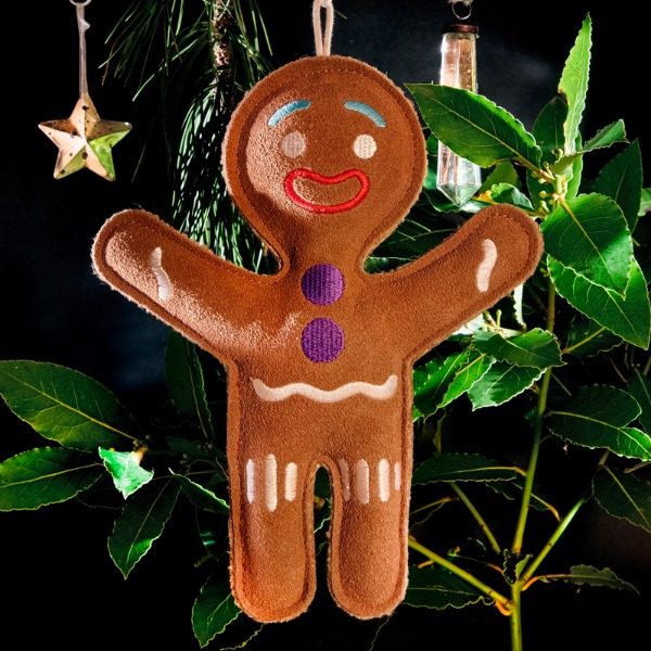 Genie The Gingerbread // Weihnachtsspielzeug aus Jute