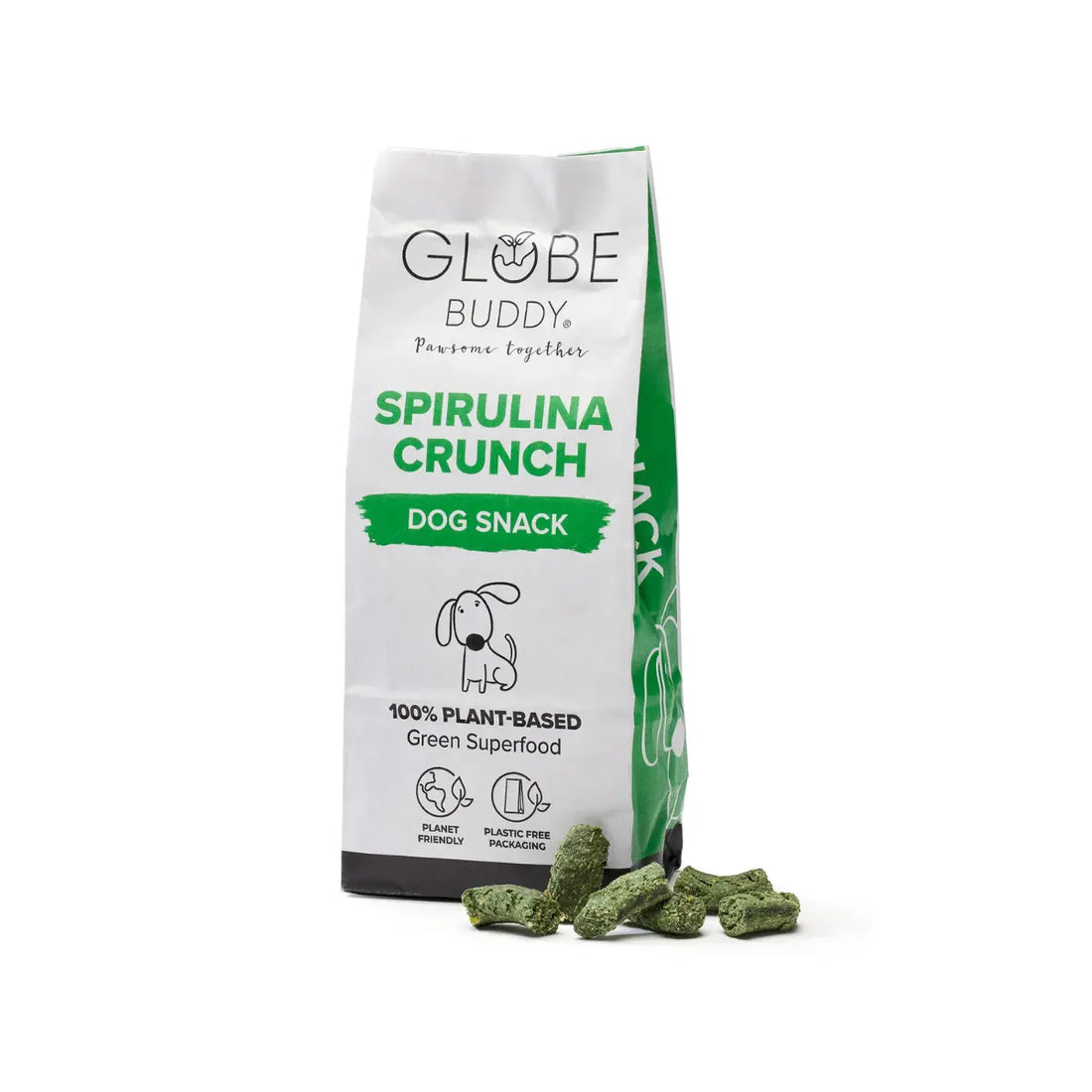 Globe Buddy Spirulina Crunch // Knusprige, pflanzliche Leckereien