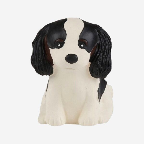 Hevea Puppy // Hundespielzeug aus Naturkautschuk (Cavalier King Charles)