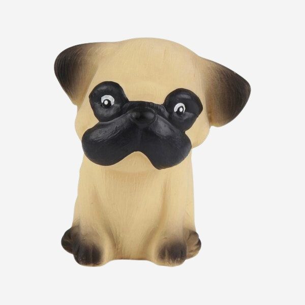 Hevea Puppy // Hundespielzeug aus Naturkautschuk (Mops)