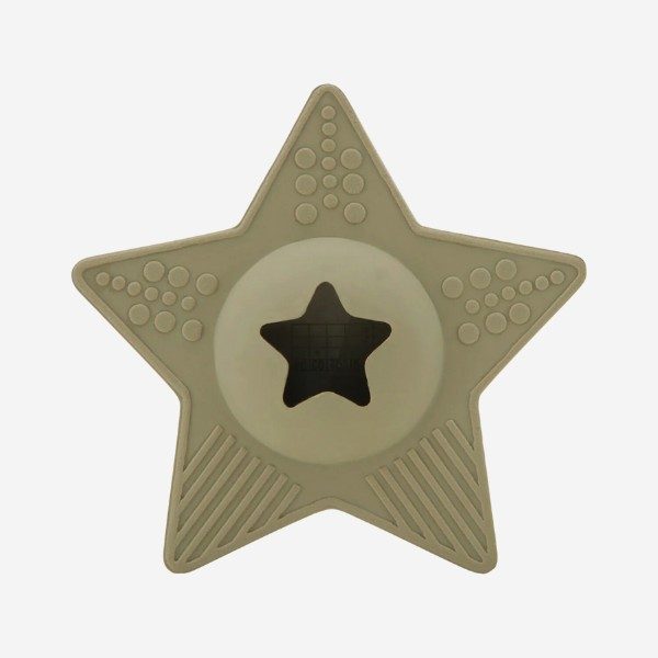 Hevea StarTreat // Kauspielzeug für Leckerlis, ideal für Welpen (Grün)