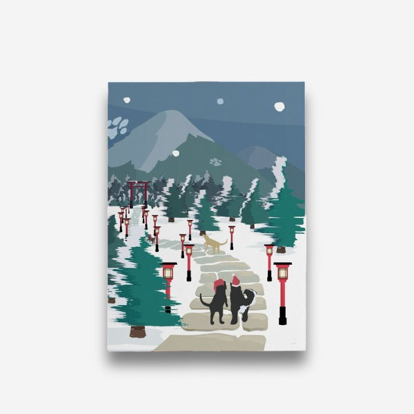 Hokuō® Adventskalender // Weihnachtskalender mit einzigartigen Hundeleckerlis