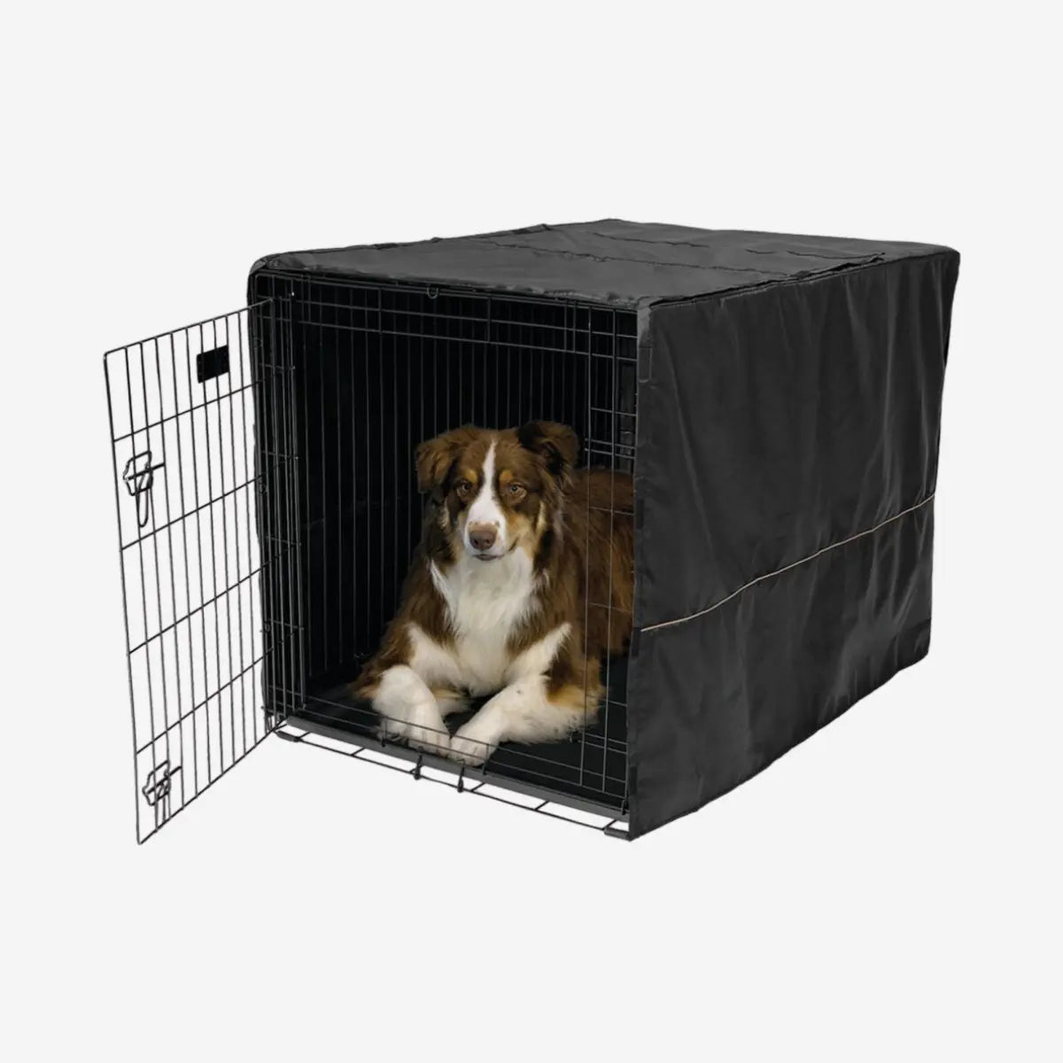Stoff-Kistenabdeckung // Hundekistenabdeckung (verschiedene Größen)