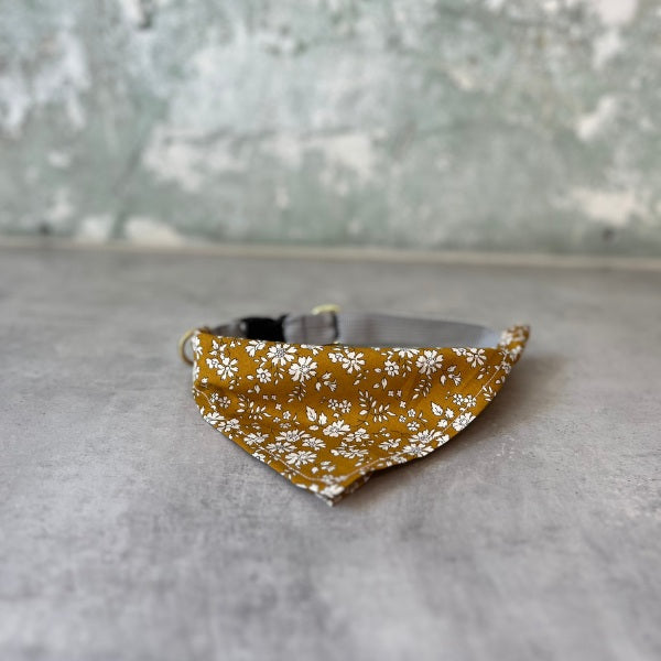 Das Hundekollektiv // Verstellbares Bandana-Halsband (Liberty Curry)