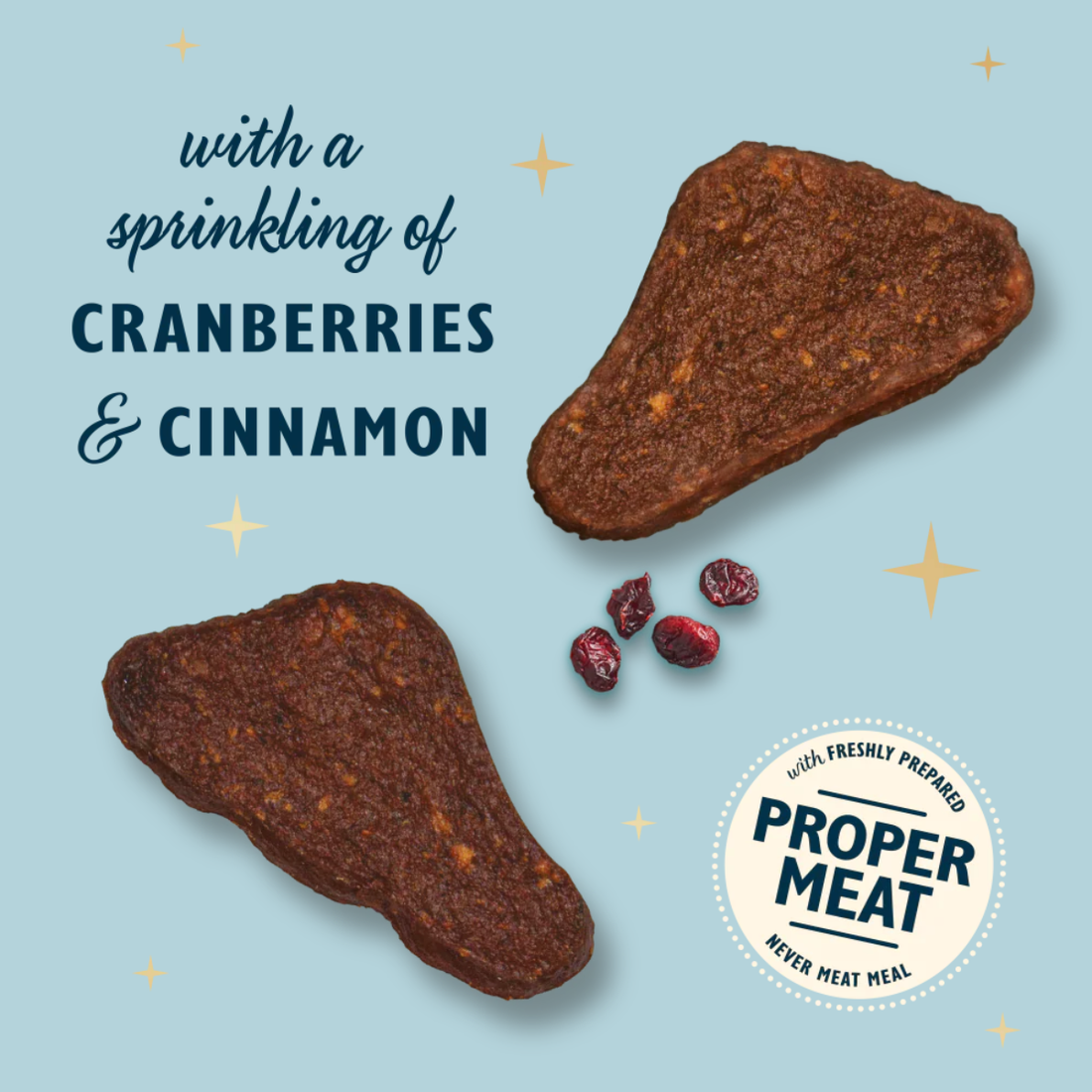 Lily's Kitchen Festive Turkey Jerky // Jerky-Snack mit Truthahn, Zimt und Cranberries