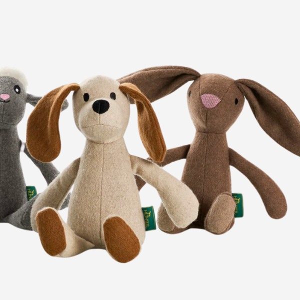 Hunter Marle // Hundespielzeug aus recyceltem Filz (Kaninchen)