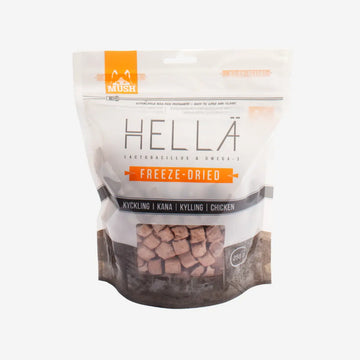 Mush Hella Gefriergetrocknetes Huhn // Weiches und fettarmes Futter für Hunde