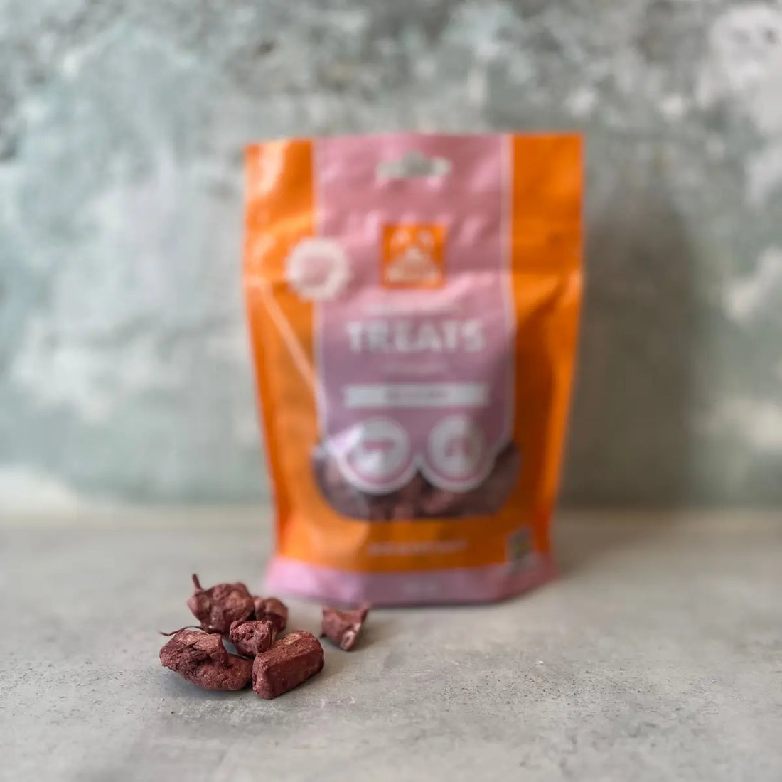 Mush Treats, Schweinelunge // Knusprige gefriergetrocknete Leckerlis mit Schweinefleisch (Lunge)