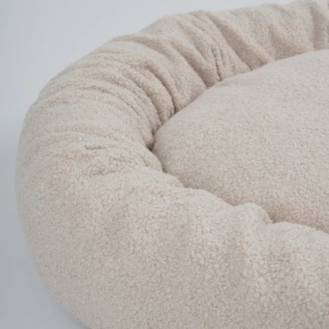 Nordog Lise // Teddy Donut Hundebett (beige)