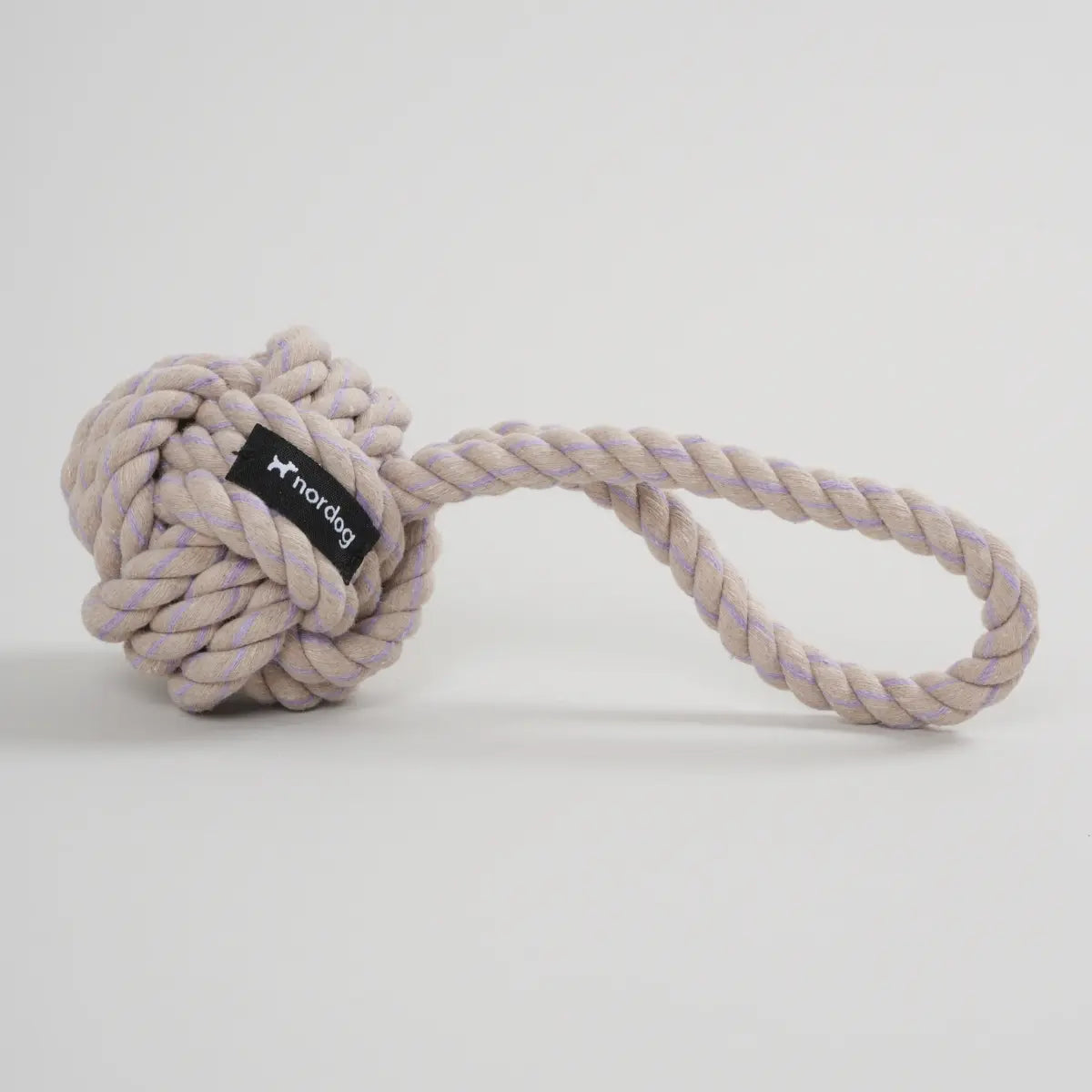 Nordog Rope Taupe und Lila // Natürliche Seilbleiche (Beige/Lila)