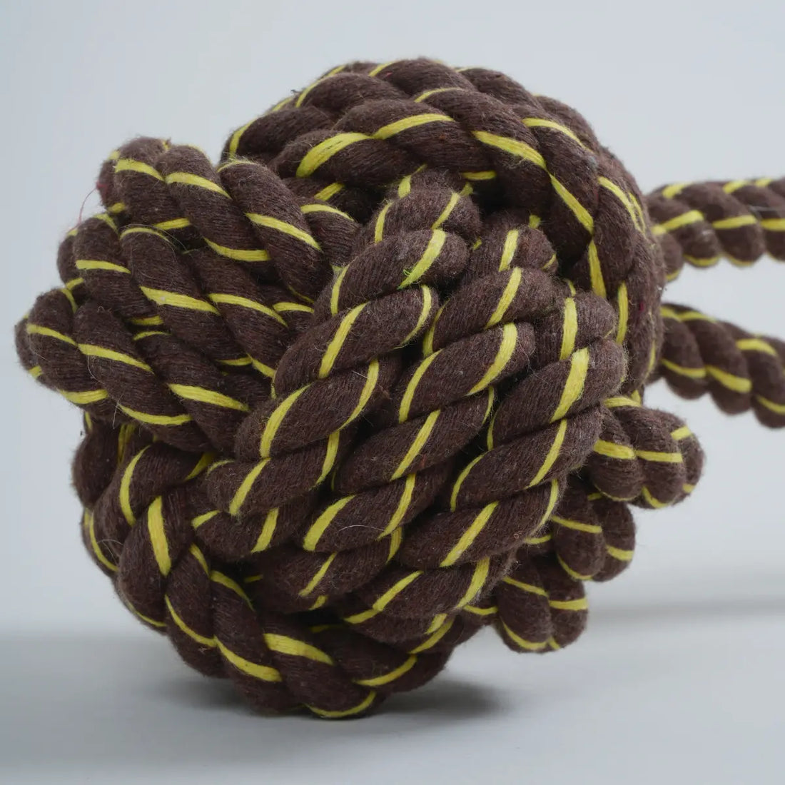 Nordog Rope Choco and Yellow // Natürliche Seilbleiche (braun/gelb)