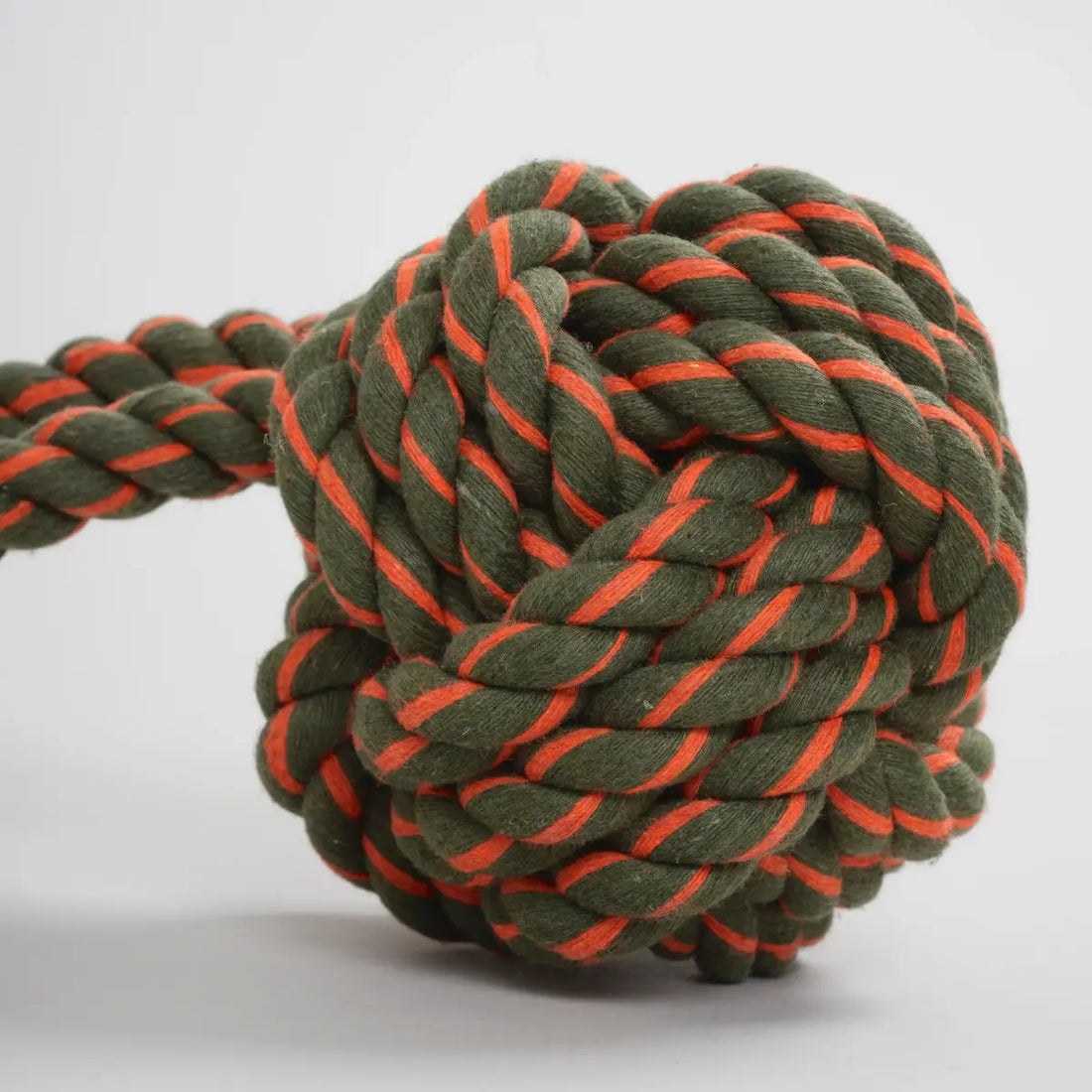 Nordog Rope Olive und Orange // Natürliche Seilbleiche (grün/orange)