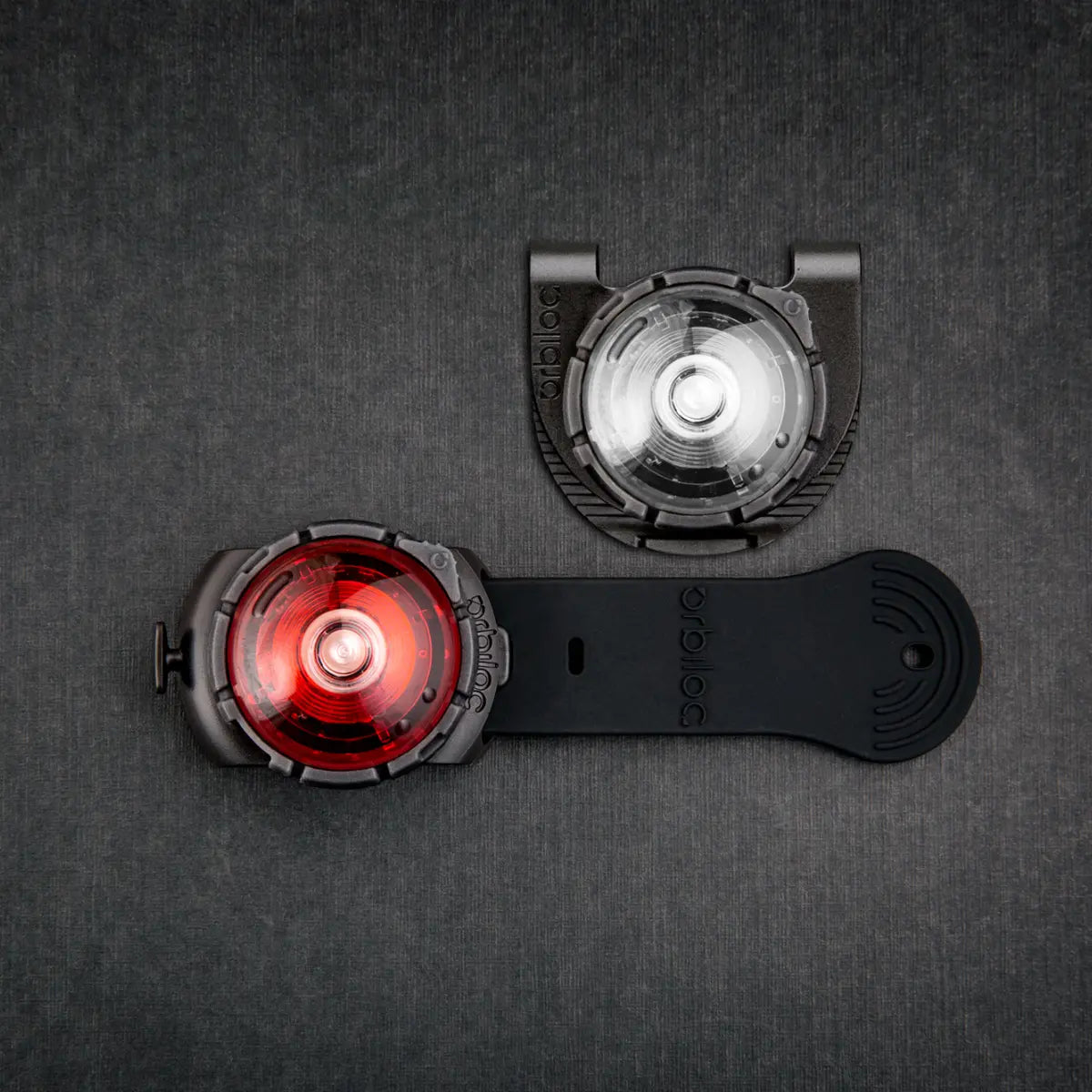 Orbiloc Dog Dual Twin // 2 Hundelichter (rot &amp; weiß)