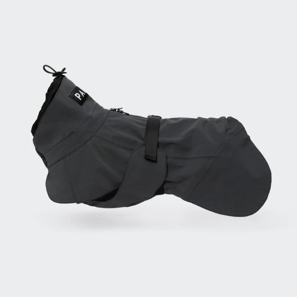 Paikka Rain // Funktionelle Regenjacke mit Wollfutter (schwarz)