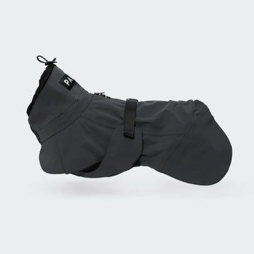 Paikka Rain // Funktionelle Regenjacke mit Wollfutter (schwarz)