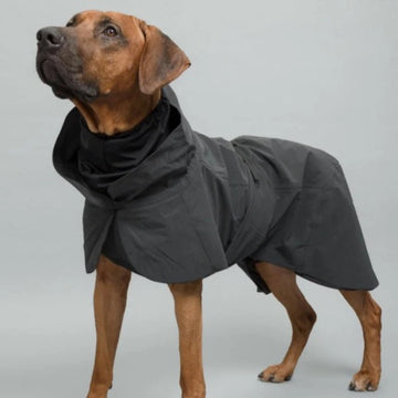Paikka Rain // Funktionelle Regenjacke mit Wollfutter (schwarz)