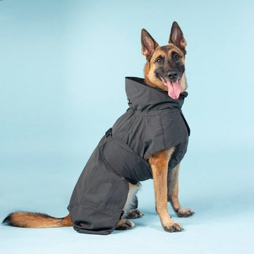 Paikka Rain // Funktionelle Regenjacke mit Wollfutter (schwarz)