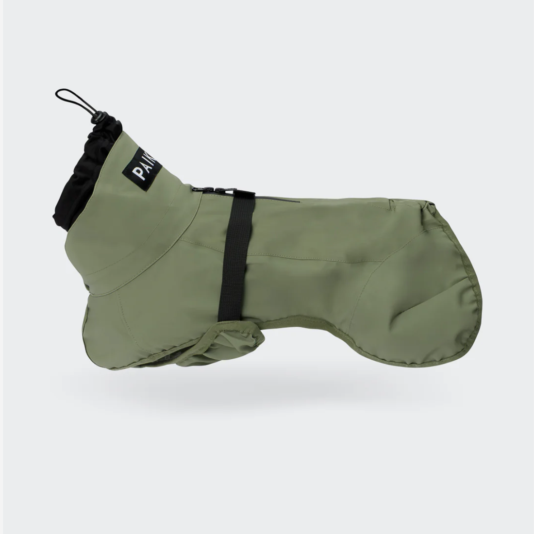 Paikka Rain // Wasserdichte Regenjacke mit Reflektoren (grün)