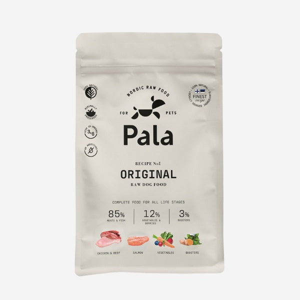 Pala Rezept 1 // Weiches Hundefutter für wählerische Hunde (Huhn, Rind, Lachs)