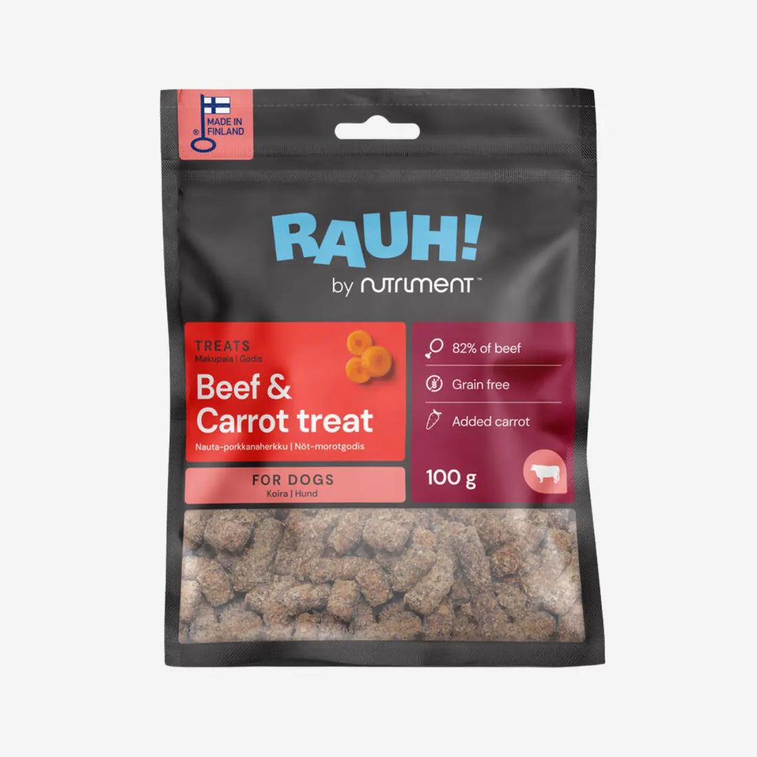 Rauh! Rind-Karotten-Leckerli // Knusprige Leckerlis mit Kutteln und Karotte
