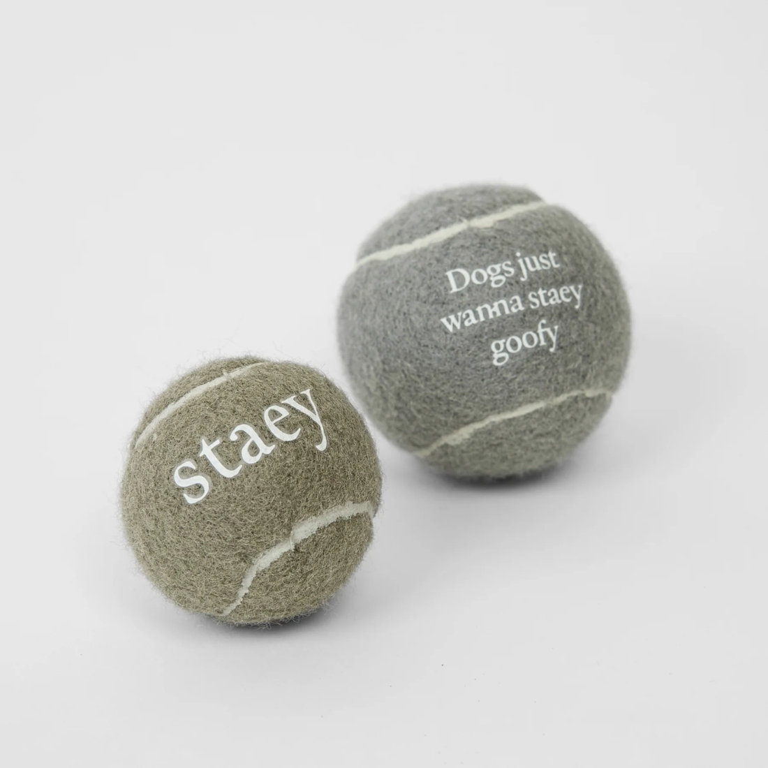 Staey Squaker Ball // Hundebolde med piv (2 stk.)