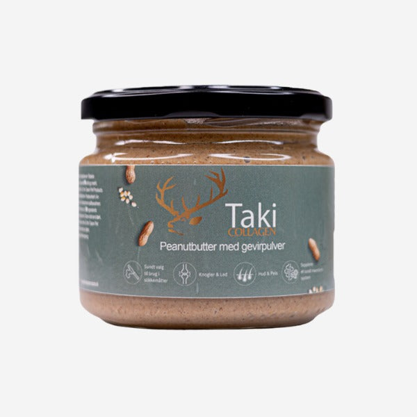 Taki Collagen // Erdnussbutter mit Geweihpulver für Hunde