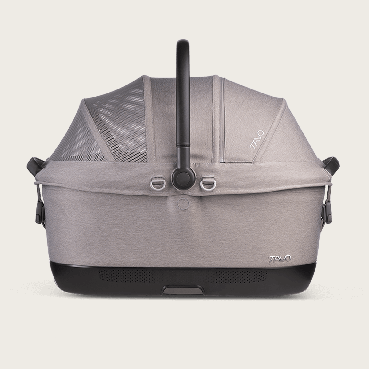 Tavo Dupree // Crashgetestete Hundetasche für Flugzeuge und Autos mit ISOFIX (Onyx) 