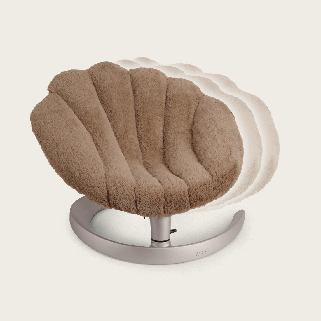 Tavo Shell™ // Gyngende lounge hundeseng (caramel)
