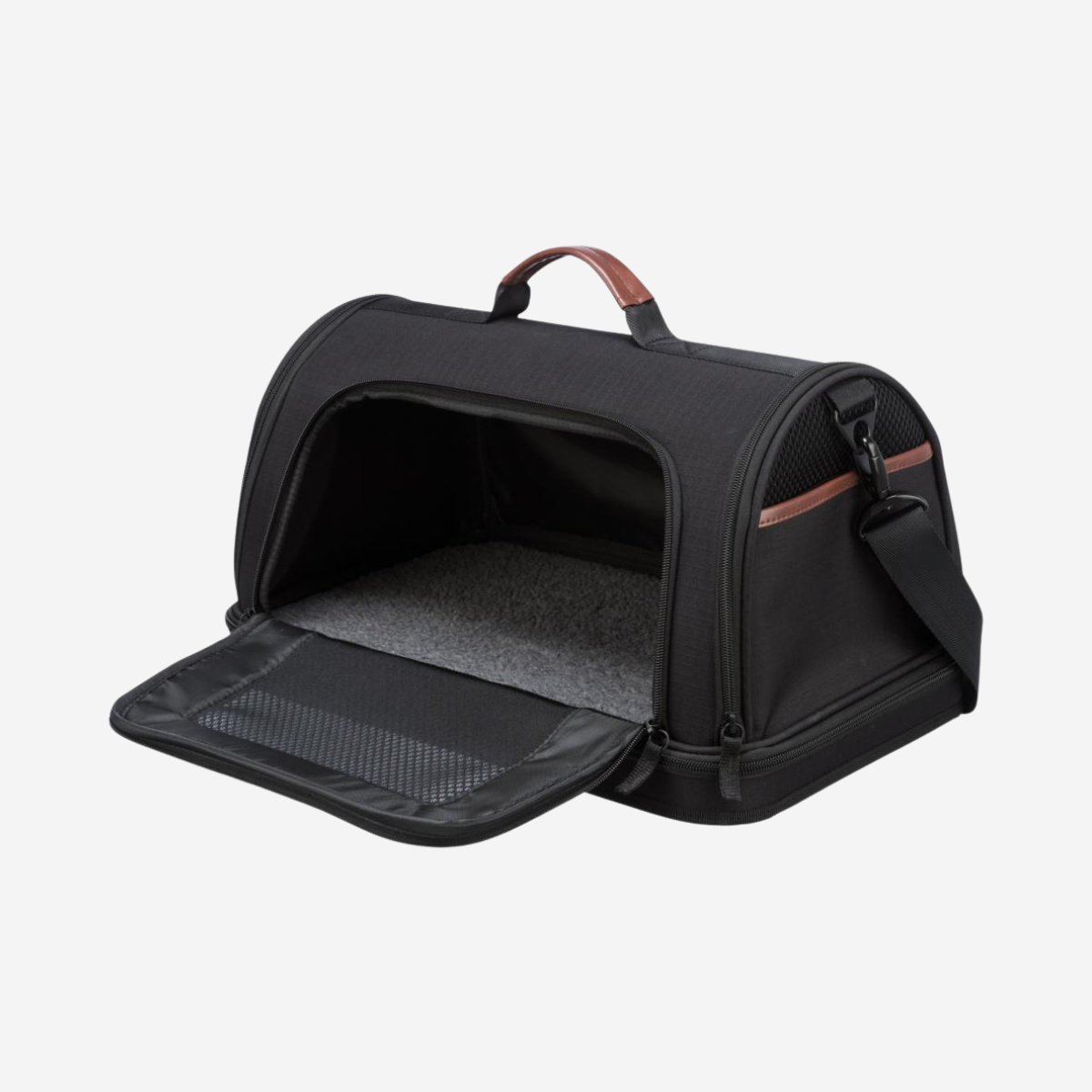 Gate Airline Carrier // Flugtasche und Reisetasche für Hunde (schwarz)