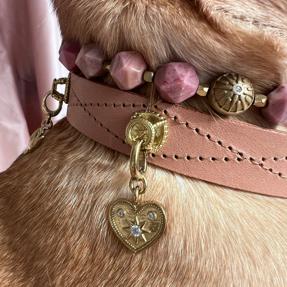 Unleash Cph Self Love Charm - The Heart // Vedhæng til hundehalsbånd