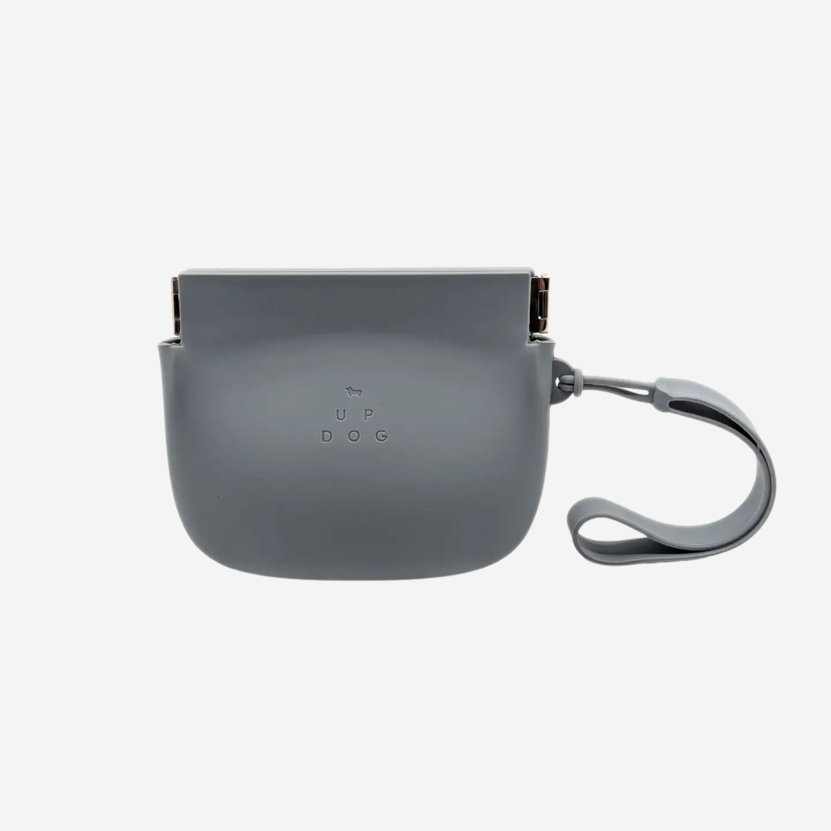 Up Dog Pouch // Kleine Leckerlitasche aus Silikon (grau)