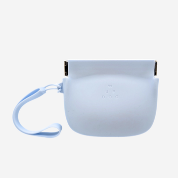 Up Dog Pouch // Lille godbidstaske i silikone (blå)