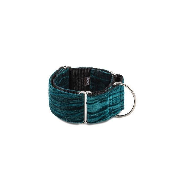 Martingale Brott Verdu // Halsband aus grünem Samt