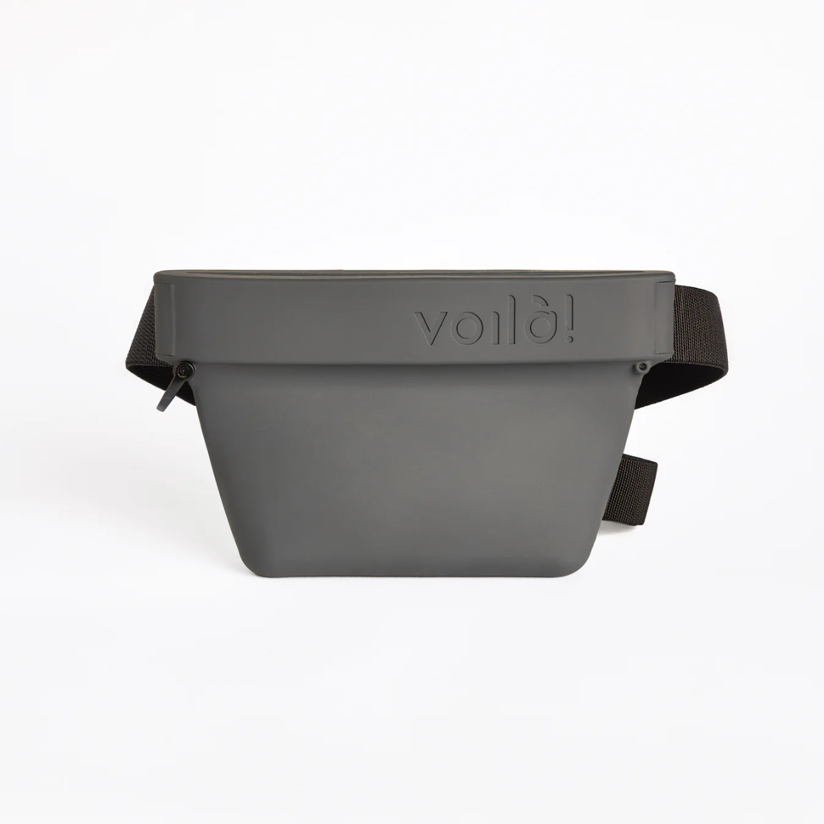 Voila Ultimate Treat Pouch // Silikone bæltetaske til godbidder (slate)
