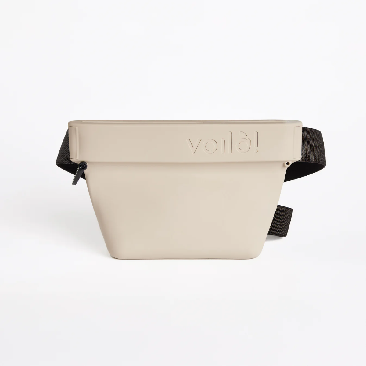 Voila Ultimate Treat Pouch // Silikone bæltetaske til godbidder (stone)