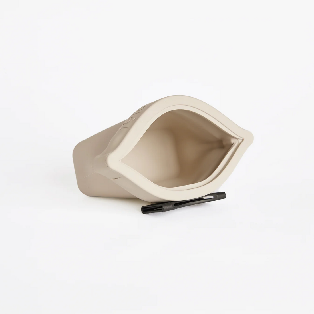 Voila Ultimate Treat Pouch // Silikone bæltetaske til godbidder (stone)