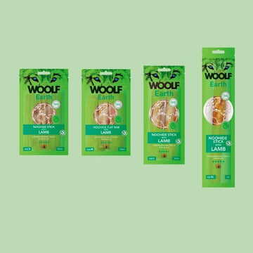 Woolf Noohide Lamb // Gesunder und knuspriger Kausnack (Lamm)