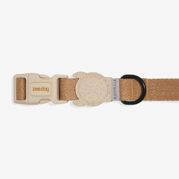 Zee.dog Dune // Verstellbares und weiches Halsband (Sand)
